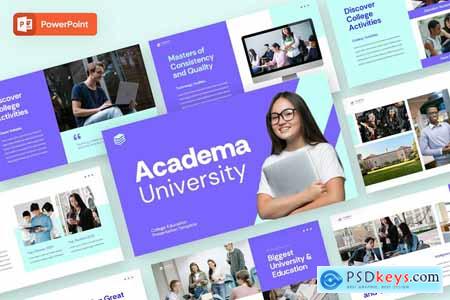 Academa - College Education Powerpoint