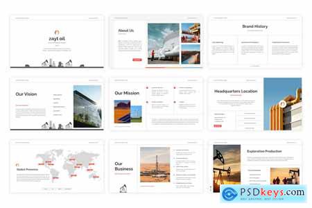 Zayt Oil & Gas Powerpoint Template