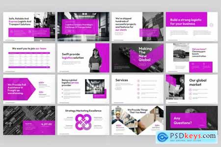 Logistic PowerPoint Template