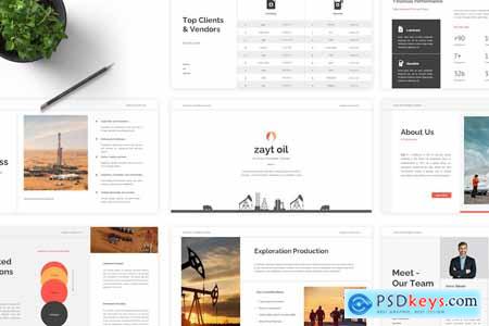 Zayt Oil & Gas Powerpoint Template