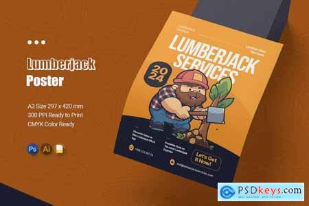 Lumberjack Services Poster