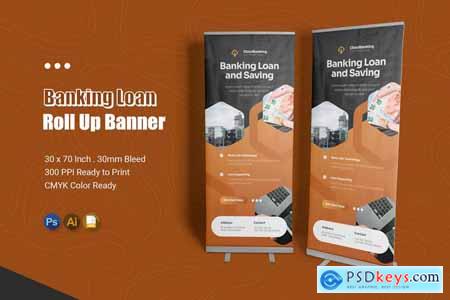 Banking Loan Roll Up Banner
