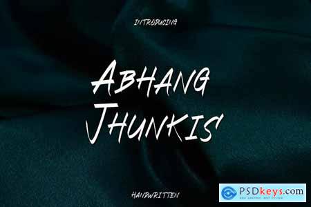 Abhang Jhunkis Font