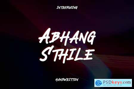 Abhang Sthile Font