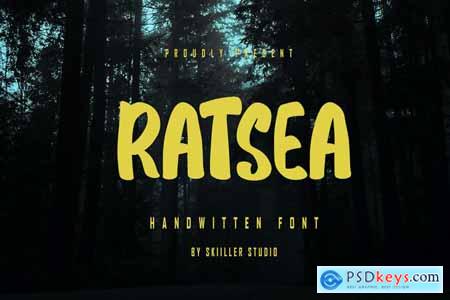 Ratsea - Handwritten Font