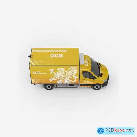 Box Truck Mockup