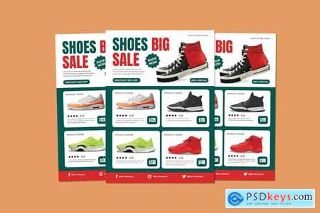 Shoes Big Sale Flyer