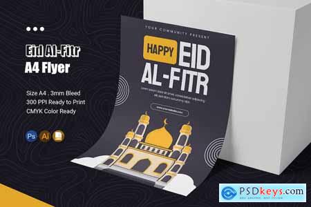 Happy Eid Al Fitr Flyer