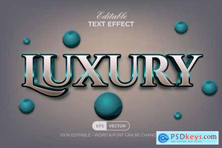 Luxury Text Effect Shiny Style