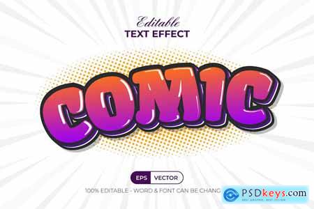 Comic Text Effect Style
