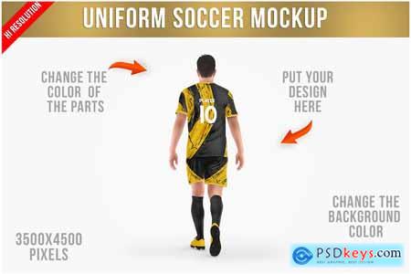 Uniform Soccer Mockup