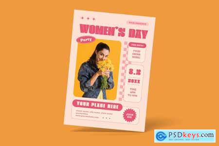 International Women's Day Flyer QZBBKDY