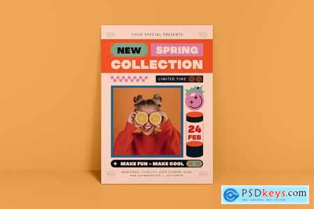 Spring Fashion Collection Flyer