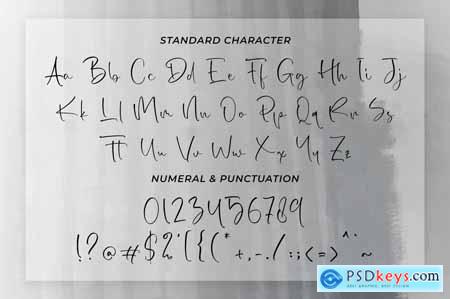 Decanters - Signature Font