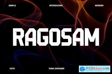 Ragosam - a Popular Font