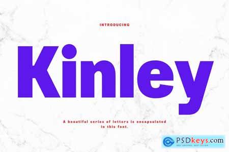 Kinley Modern Futuristik Font