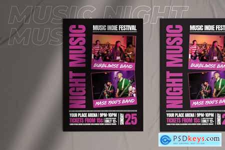 Night Music Poster
