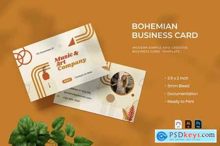 Bohemian - Business Card