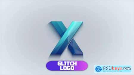 Glitch Logo Reveal 50449235