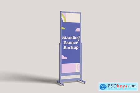 Stand Banner Mockups 2WPTD2A