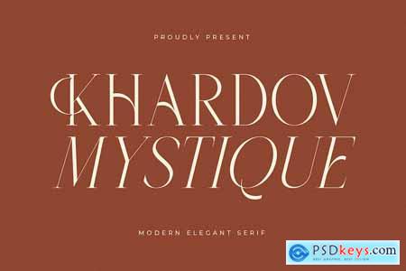 Khardov Mystique Modern Serif Font