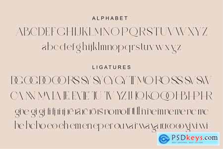 MAQOCANNSYE Serif Typeface