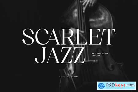 Scarlet Jazz - Classy Ligature Serif