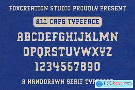 Seruni Handdrawn Typeface