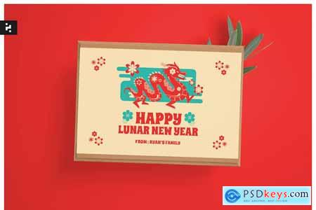 Lunar New Year Greeting Card