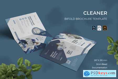 Cleaner - Bifold Brochure