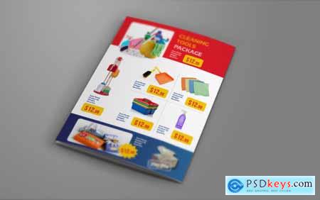 Supermarket Products Catalog Bi-Fold Brochure