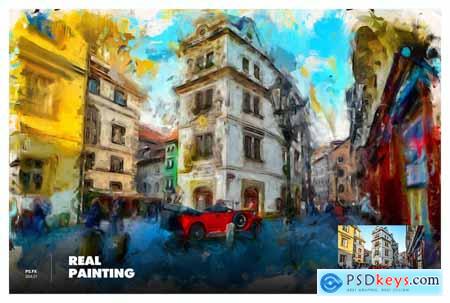 Real Painting Photoshop Action