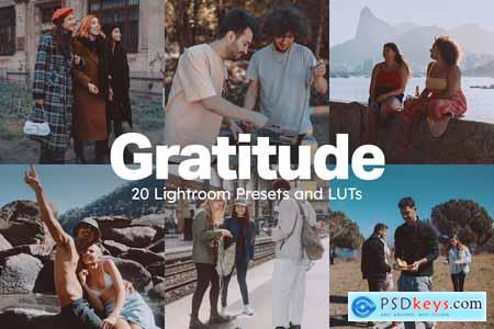 20 Gratitude Lightroom Presets and LUTs
