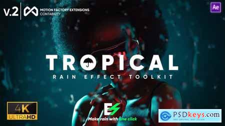 Tropical Rain Effect Toolkit 34228837 