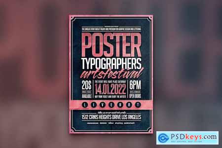 Typography Flyer Poster Vol. 2