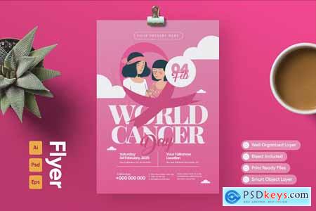 World Cancer Day - Flyer