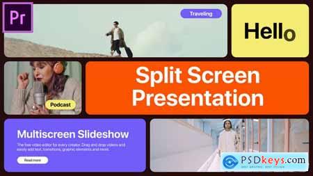 Multiscreen Slideshow Trendy MOGRT for Premier Pro 50500163