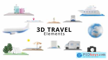 3D Travel Elements 50500516