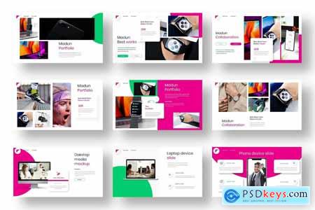 Madun  Business PowerPoint Template