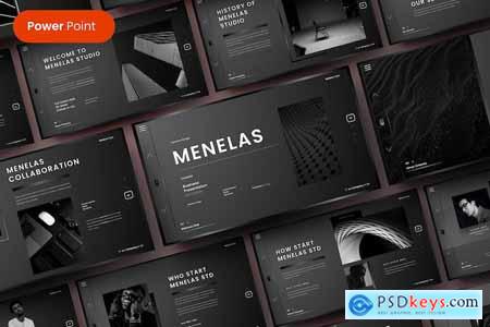 Menelas  Business PowerPoint Template