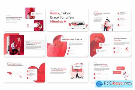 Love Struck Valentine Powerpoint Template