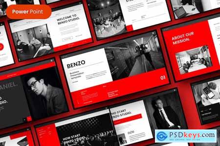 Benzo  Business PowerPoint Template