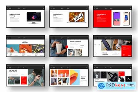 Gamal  Business PowerPoint Template