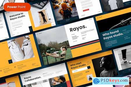 Rayos  Business PowerPoint Template