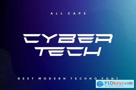 Goterd - Modern Techno Font