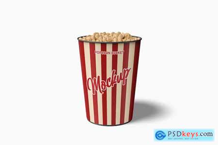 Popcorn Bucket Mockup