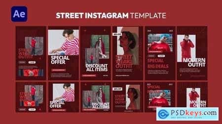 Urban Street Instagram Template 50533967