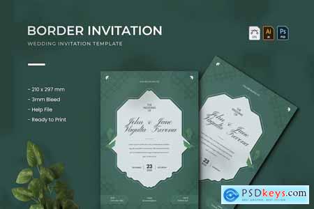 Border - Wedding Invitation
