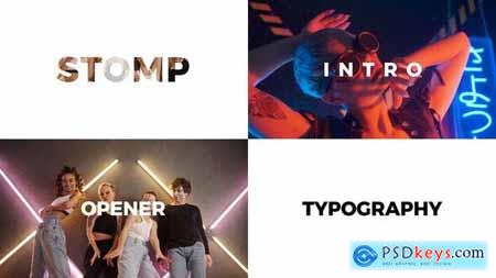 Stomp Typography Premiere Pro 50229220