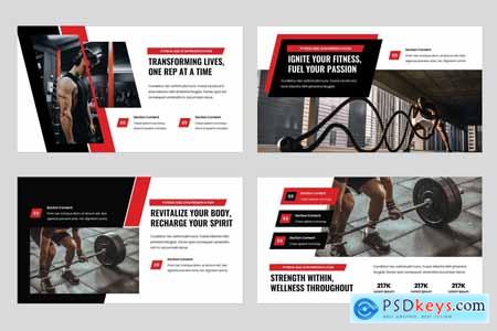 Flex - Gym & Fitness Powerpoint Template